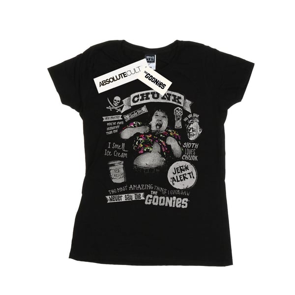 The Goonies Womens/Ladies Chunk Jerk Alert Cotton T-Shirt