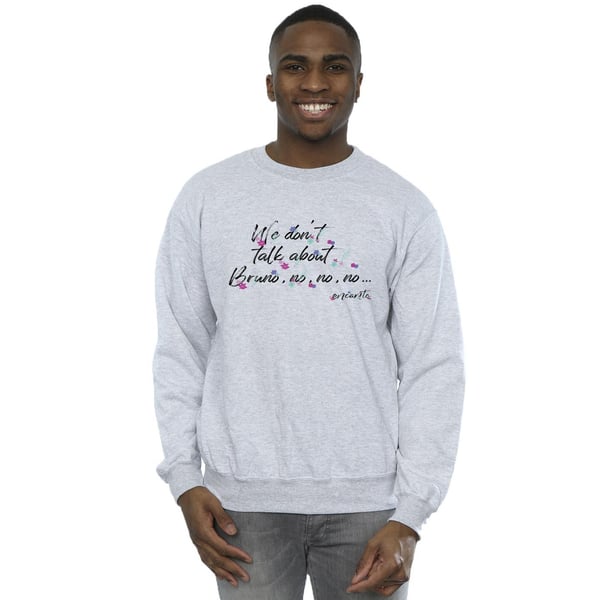 Disney Mens Encanto We Dont Talk About Bruno No No Sweatshirt