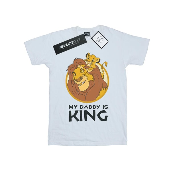 Disney Girls The Lion King My Daddy Is King Cotton T-Shirt