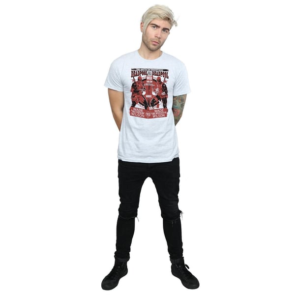 Marvel Mens Deadpool Vs Deadpool T-Shirt