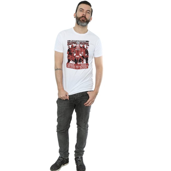Marvel Mens Deadpool Vs Deadpool T-Shirt