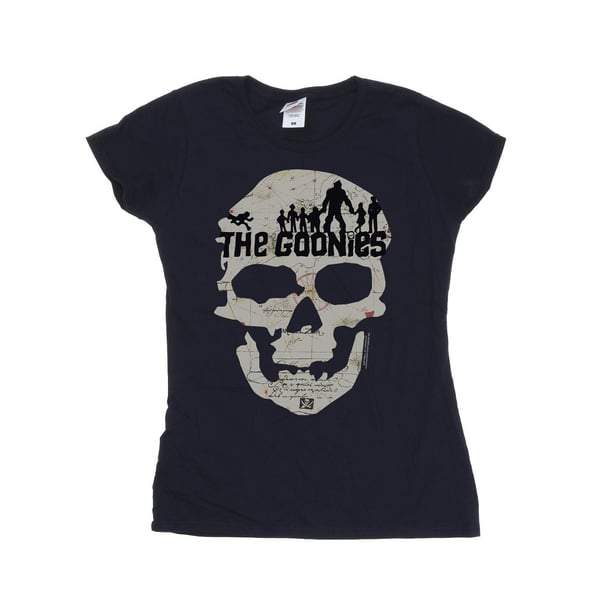 The Goonies Womens/Ladies Map Skull Cotton T-Shirt