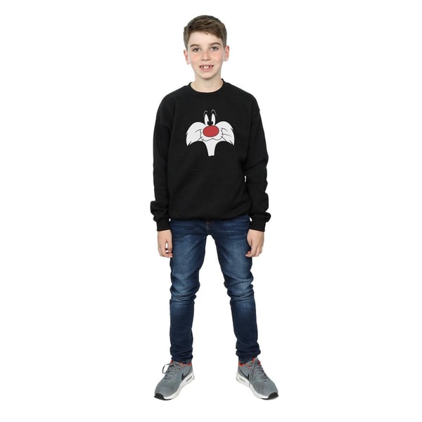 Looney Tunes Boys Sylvester Big Face Sweatshirt