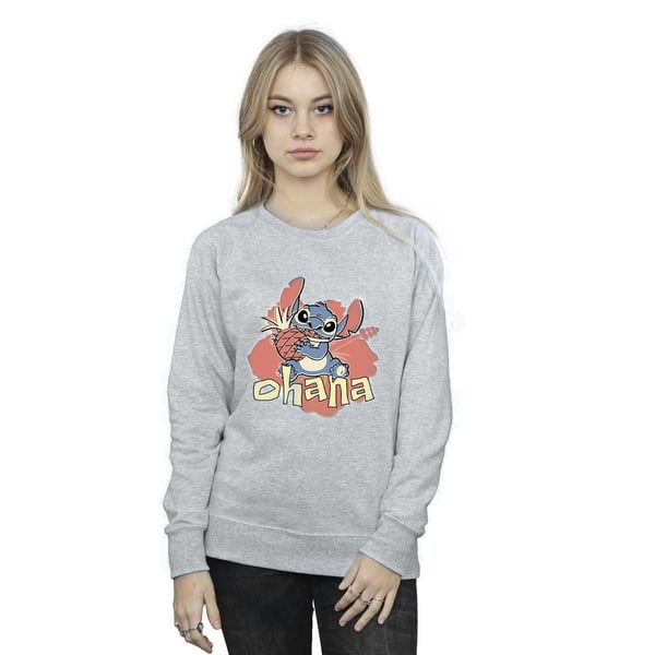 Disney Womens/Ladies Lilo And Stitch Ohana Pineapple Sweatshirt