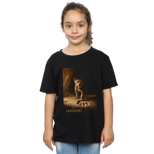 Disney Girls The Lion King Movie Simba Poster Cotton T-Shirt