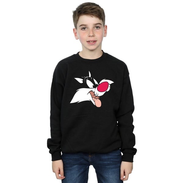 Looney Tunes Boys Sylvester Face Sweatshirt