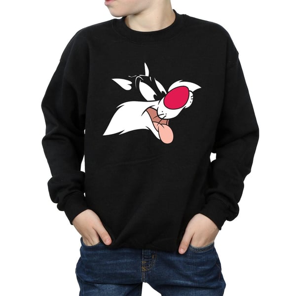 Looney Tunes Boys Sylvester Face Sweatshirt