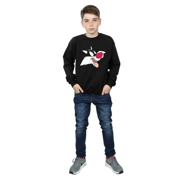 Looney Tunes Boys Sylvester Face Sweatshirt