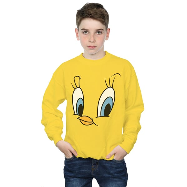 Looney Tunes Boys Tweety Pie Face Sweatshirt
