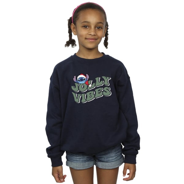 Disney Girls Lilo & Stitch Jolly Chilling Vibes Sweatshirt
