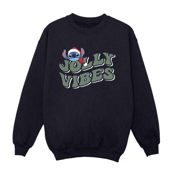 Disney Girls Lilo & Stitch Jolly Chilling Vibes Sweatshirt