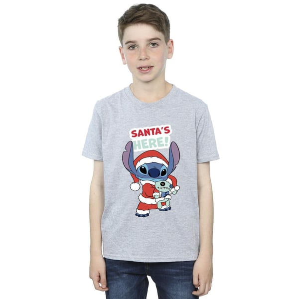 Disney Boys Lilo & Stitch Santa´s Here T-paita