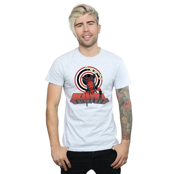 Marvel Miesten Deadpool Ylösalaisin T-paita