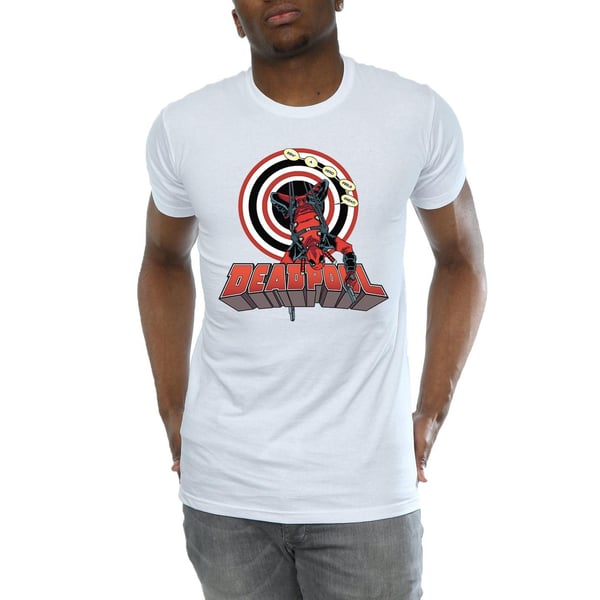Marvel Miesten Deadpool Ylösalaisin T-paita