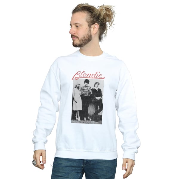 Blondie Mens Distressed Band Sweatshirt