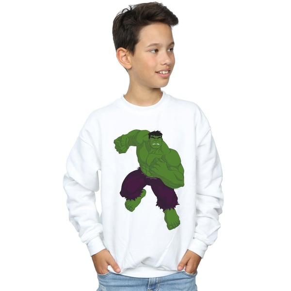 Marvel Boys Hulk Pose Sweatshirt