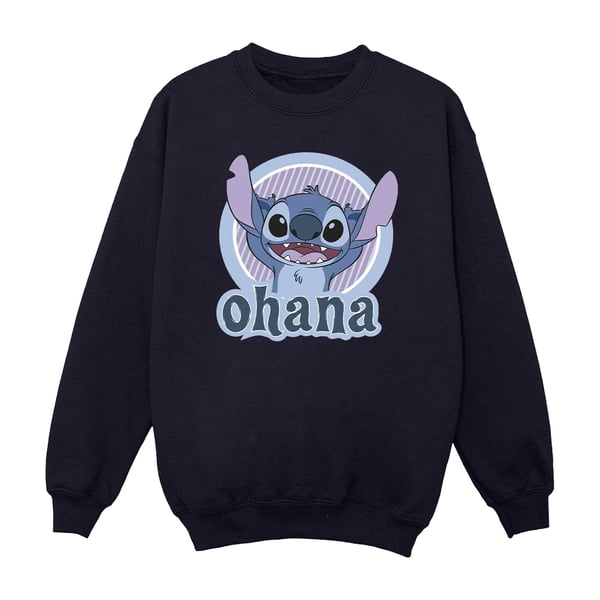 Disney Womens/Ladies Lilo And Stitch Ohana Circle Sweatshirt