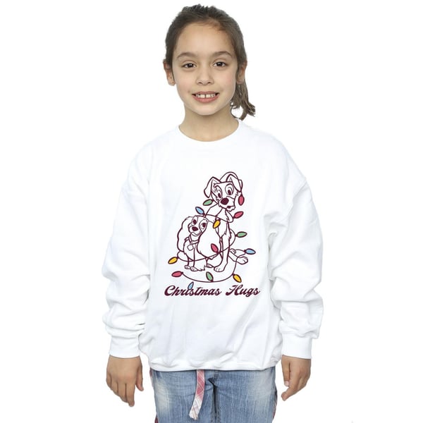 Disney Flickan Lady Och Lufsen Julkramar Tröja