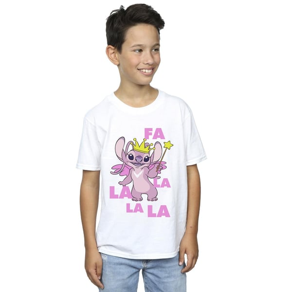 Disney Boys Lilo & Stitch Angel Fa La La T-Shirt