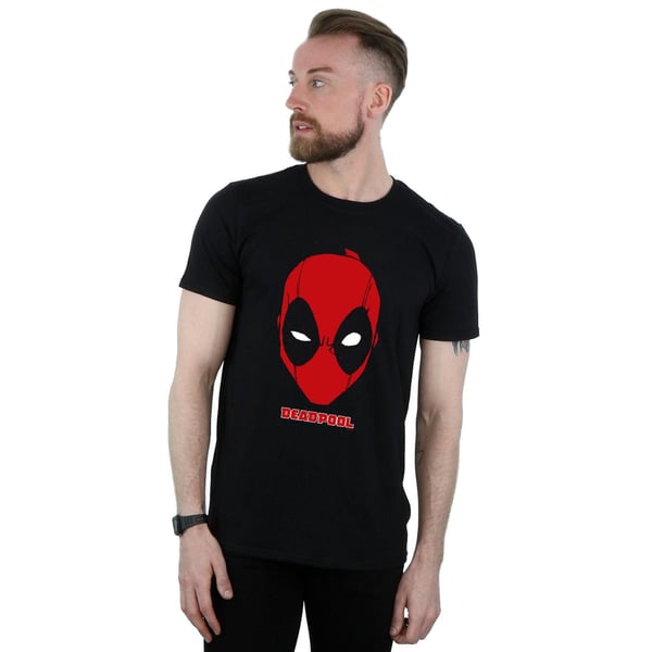 Marvel Mens Deadpool Mask T-Shirt
