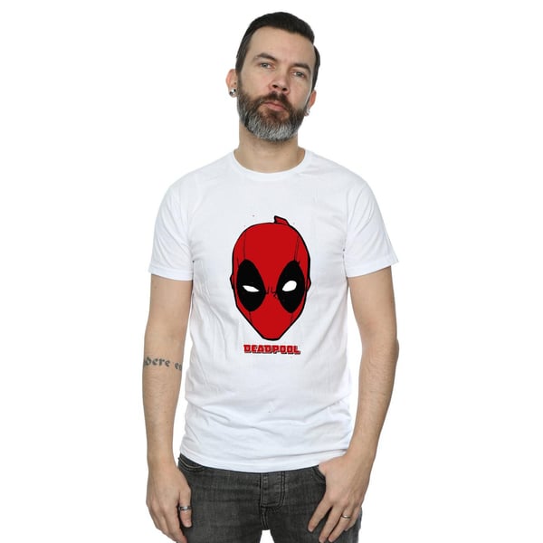 Marvel Mens Deadpool Mask T-Shirt