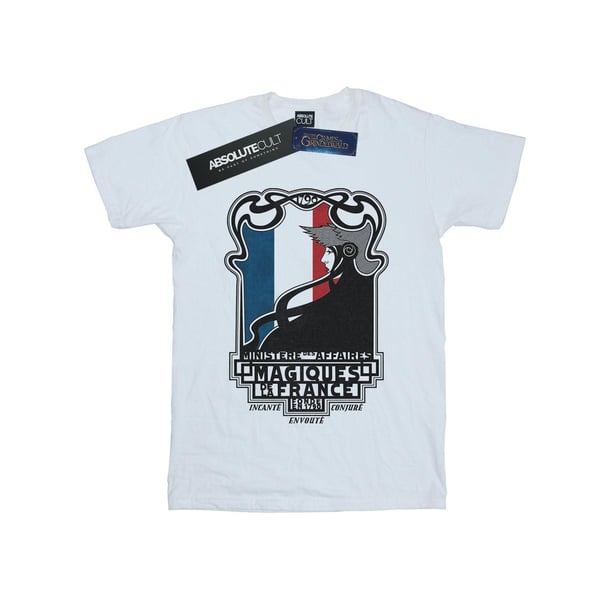 Fantastiska Vidunder Dam Magiques De La France T-shirt i bomull med boyfriend-passform