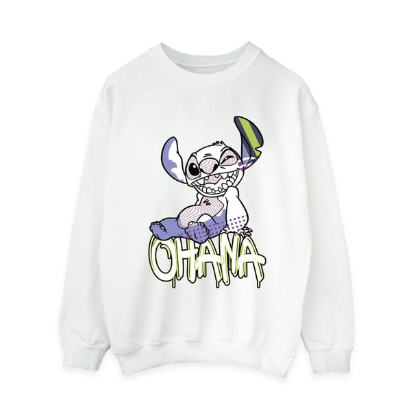 Disney naisten Lilo ja Stitch Ohana Graffiti -collegepaita