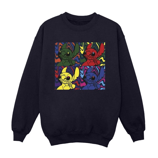 Disney Womens/Ladies Lilo & Stitch Pop Art Sweatshirt