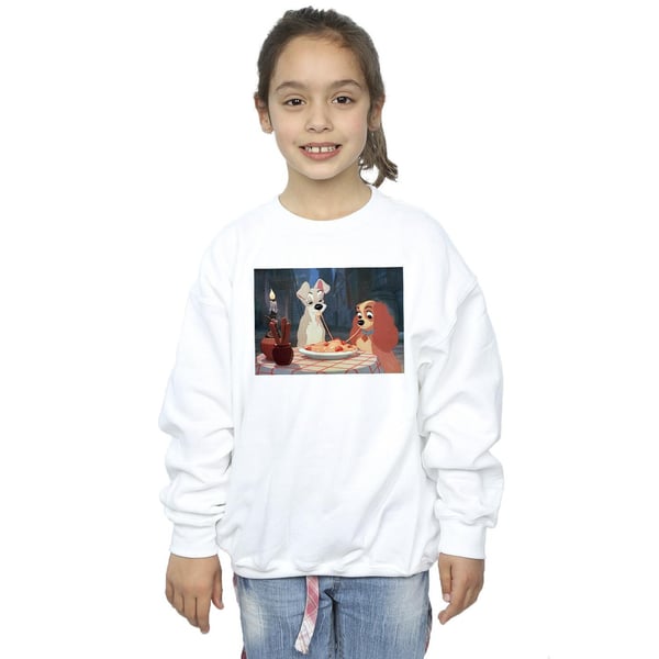Disney Girls Lady And The Tramp Spaghetti Photo Sweatshirt