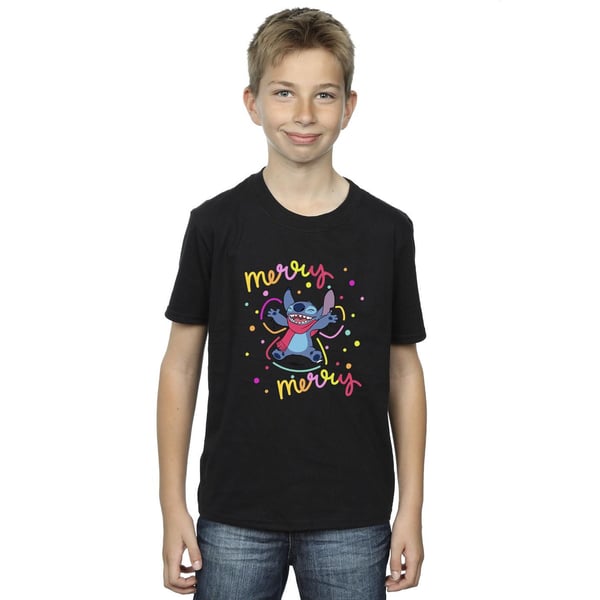 Disney Boys Lilo & Stitch Merry Rainbow T-Shirt
