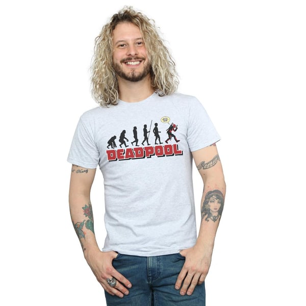 Marvel Herr Deadpool Evolution T-shirt