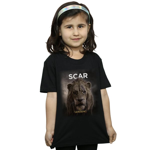 Disney Girls The Lion King Movie Scar Poster Cotton T-Shirt