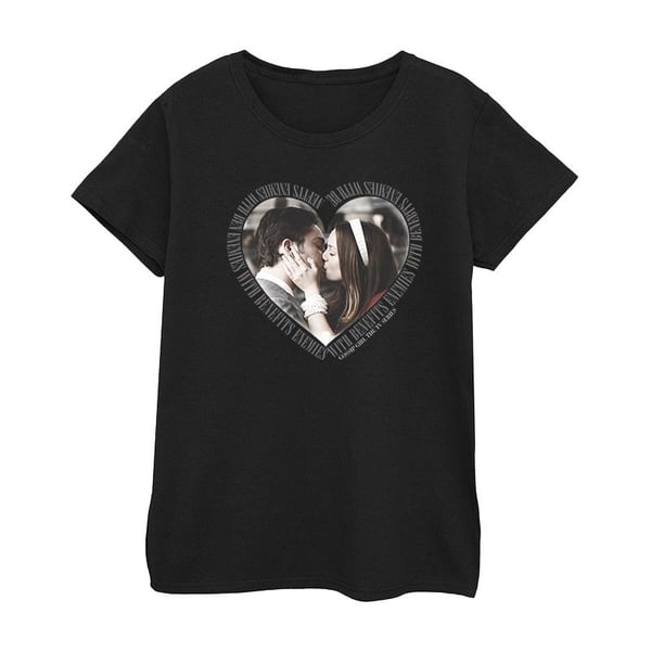 Gossip Girl naisten/naisten Chuck ja Blair Heart puuvillainen T-paita