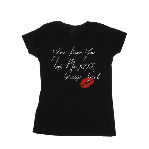 Gossip Girl Womens/Ladies You Know You Love Me Cotton T-Shirt