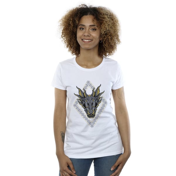 Game Of Thrones: House Of The Dragon Womens/Ladies Dragon Pattern Cotton T-Shirt