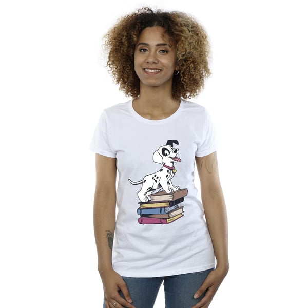 Disney Womens/Ladies 101 Dalmatians Books Cotton T-Shirt
