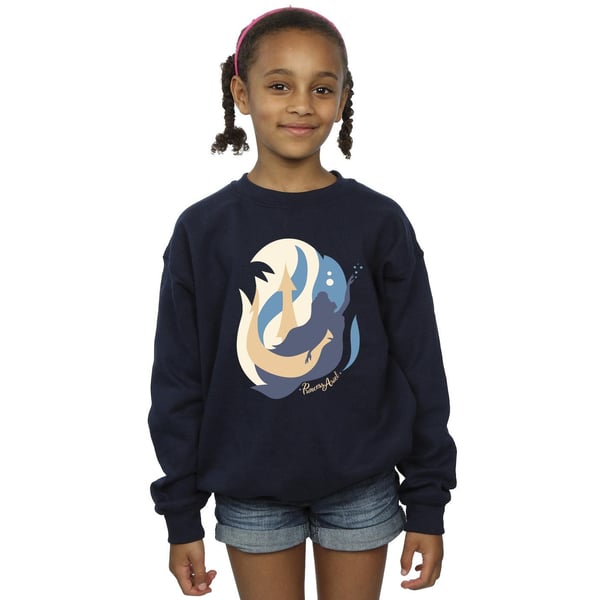 Disney Girls The Little Mermaid Colour Silhouettes Sweatshirt