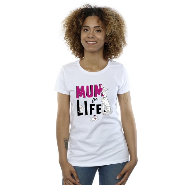 Disney Womens/Ladies 101 Dalmatians Mum For Life Cotton T-Shirt