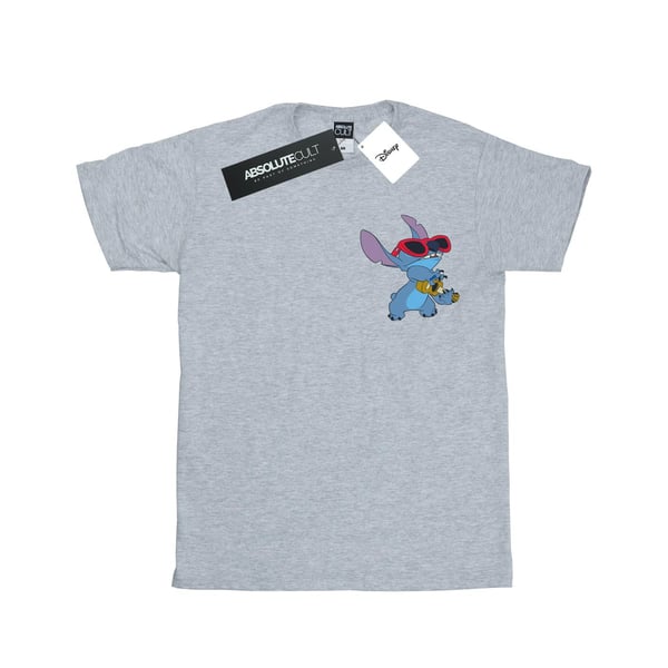 Disney Girls Lilo ja Stitch Kitara Puuvillainen T-paita