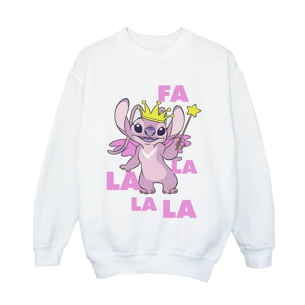Disney Womens/Ladies Lilo & Stitch Angel Fa La La Sweatshirt