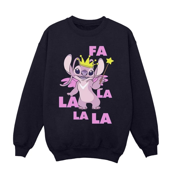 Disney Dam Lilo & Stitch Angel Fa La La Sweatshirt