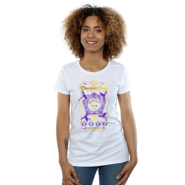 Harry Potter Womens/Ladies Chocolate Frogs Coloured Label Cotton T-Shirt