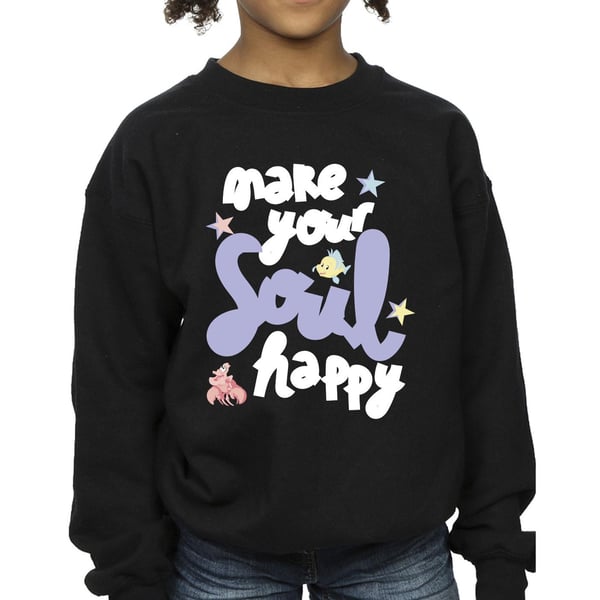 Disney Girls The Little Mermaid Happy Sweatshirt
