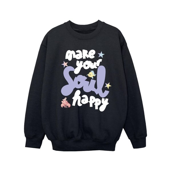 Disney Girls The Little Mermaid Happy Sweatshirt