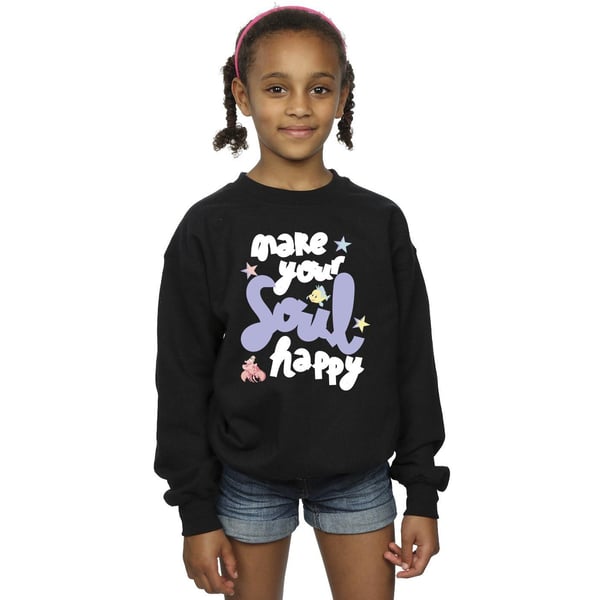 Disney Girls The Little Mermaid Happy Sweatshirt