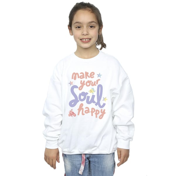 Disney Girls The Little Mermaid Happy Sweatshirt