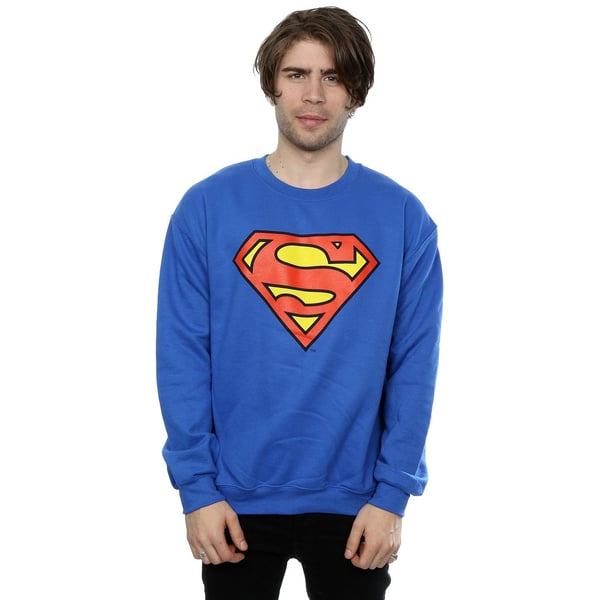 DC Comics Herr Superman Logotyp Tröja