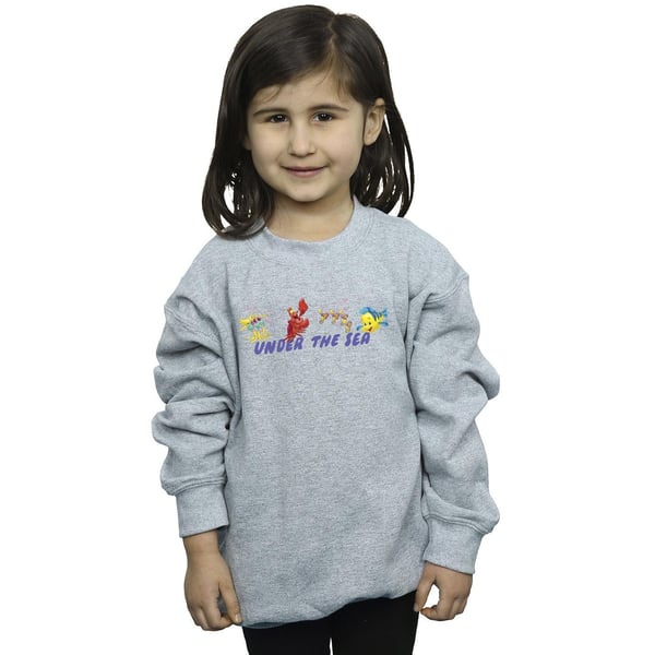 Disney Girls The Little Mermaid Under The Sea Sweatshirt