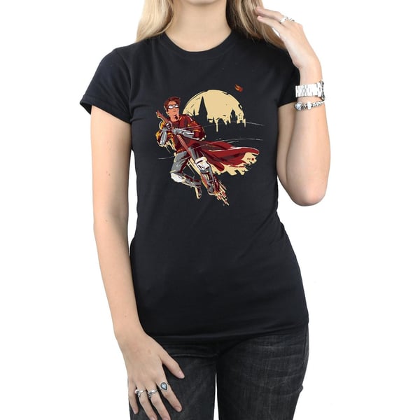 Harry Potter Womens/Ladies Quidditch Seeeker Cotton T-Shirt