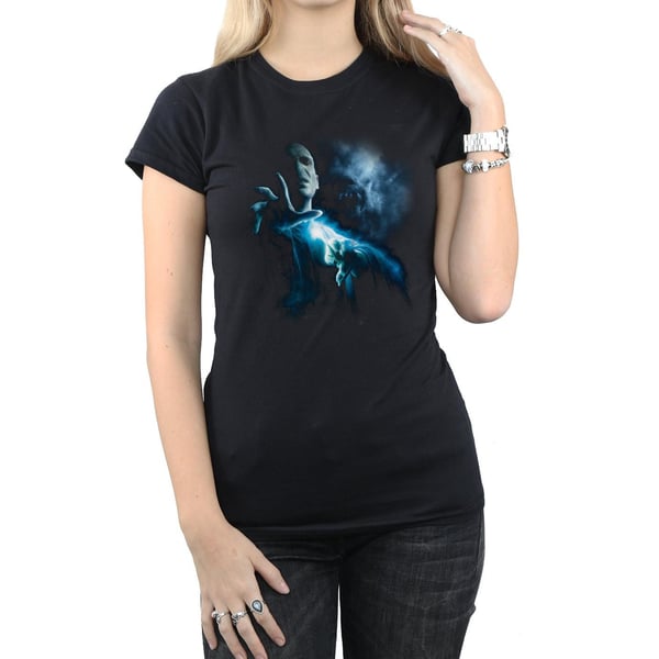 Harry Potter Womens/Ladies Voldemort Shadow Cotton T-Shirt